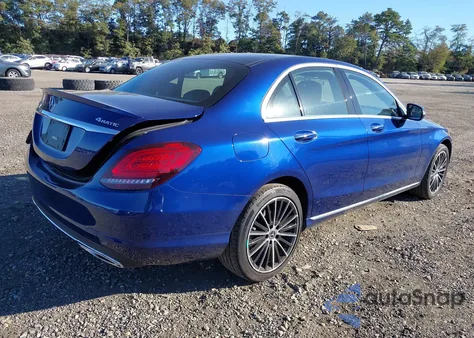 2020 Mercedes-Benz C 300 4Matic from USA, damaged, VIN W1KWF8EB3LR575975